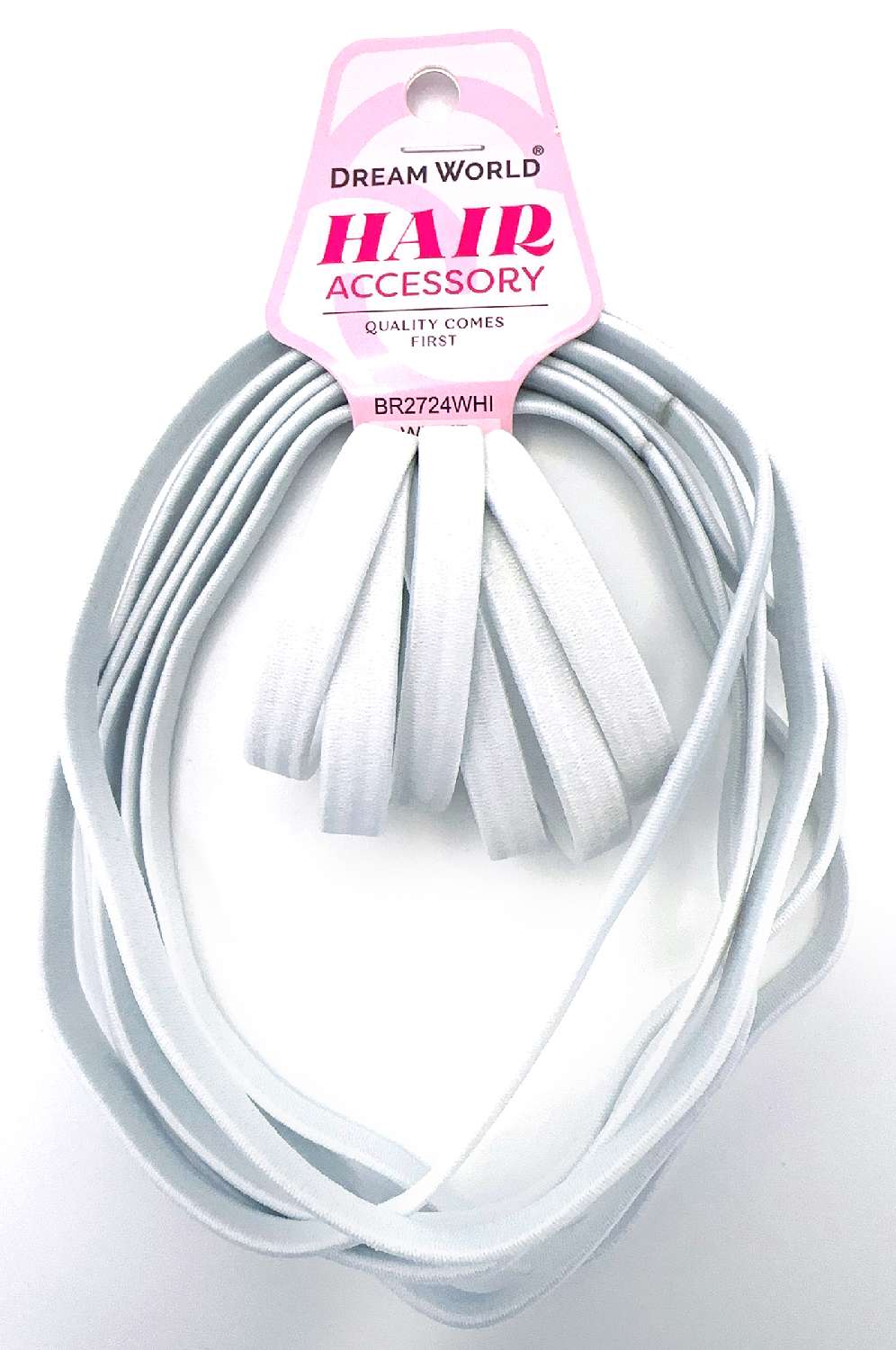 DREAM H/PONYTAIL HOLDER COMBO WIDE 6PC