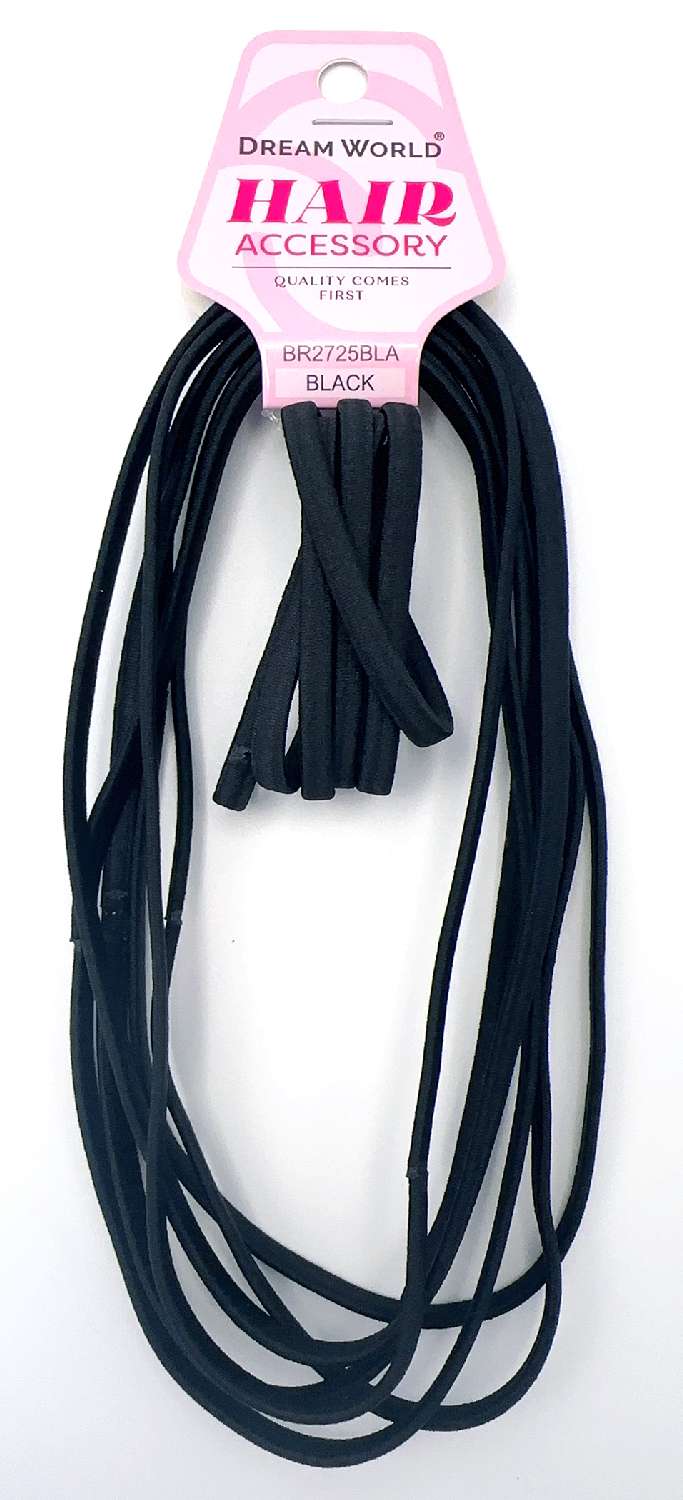 DREAM H/PONYTAIL HOLDER COMBO THIN 6PC