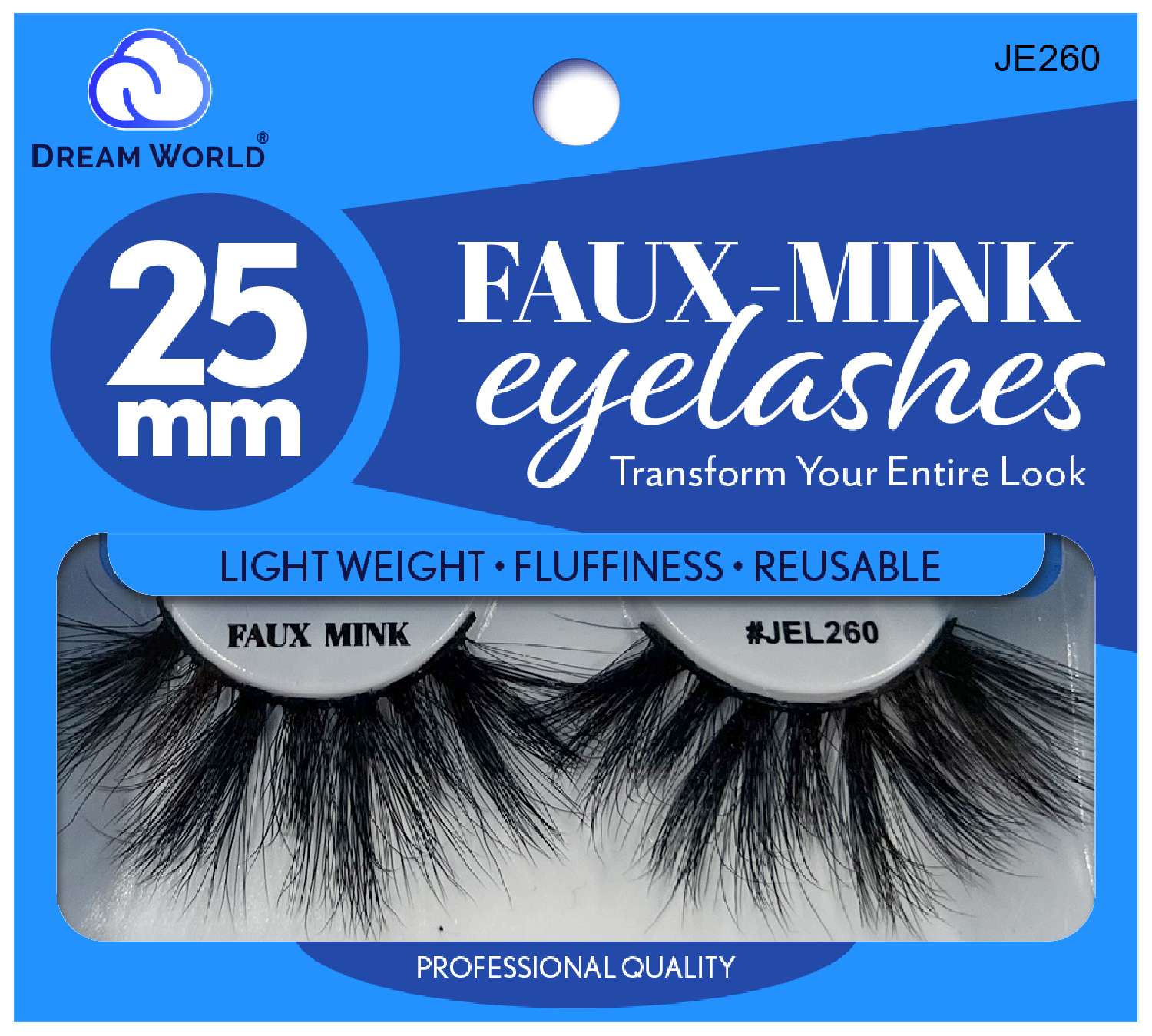 DREAM EYELASH 25MM 260