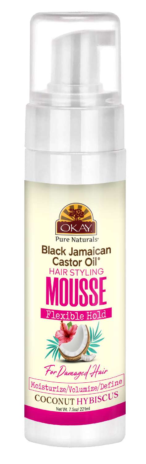 OKAY BLK JAM CAST COCONT HIBISCUS MOUSSE