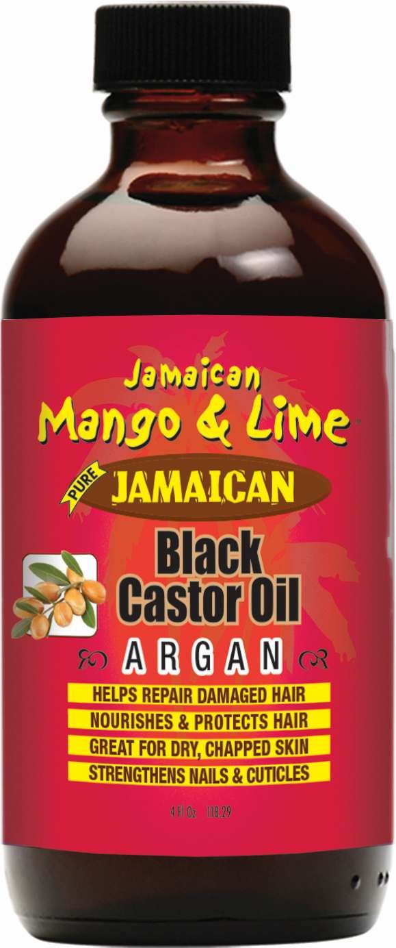 JML BLACK CASTOR OIL ARGAN 4 OZ